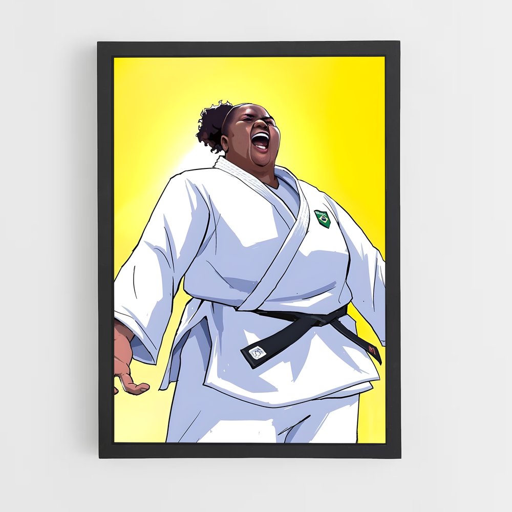 Poster Beatriz souza – affiche Judo (vue 2)
